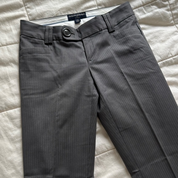 Pinstripe Grey Dress Pants - Picture 1 of 4